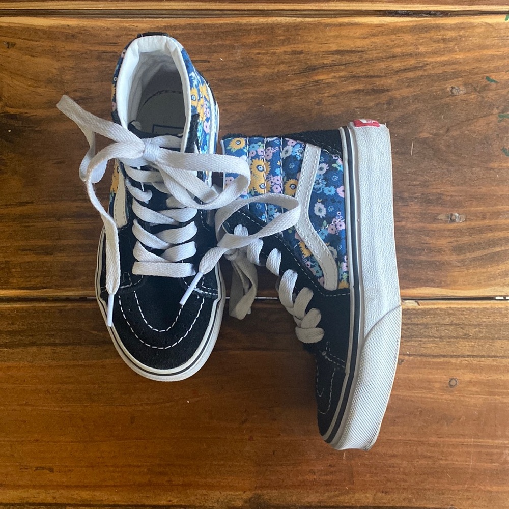 Toddler girl high top vans